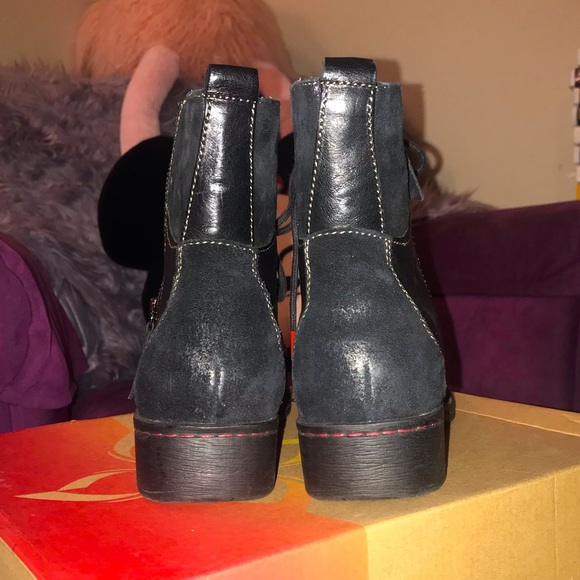 EUC Lace-Up Boots - Picture 2 of 7